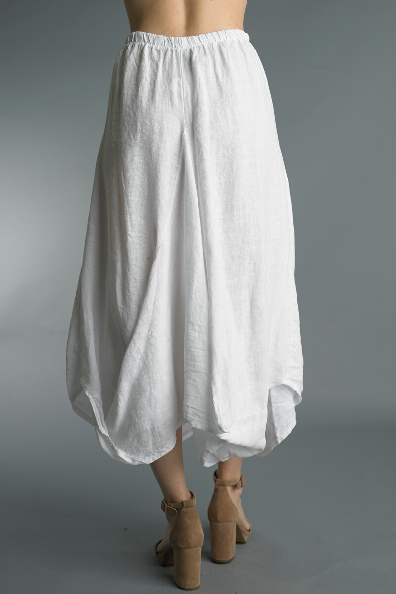 Linen skirt By Tempo Paris - Voluptuary, Los Gatos California